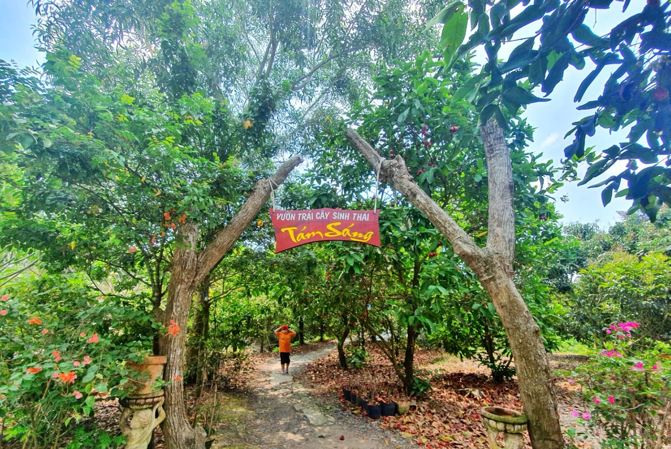 Vườn Trái Cây Tám Sáng - Khu du lịch sinh thái hấp dẫn ở Đồng Tháp